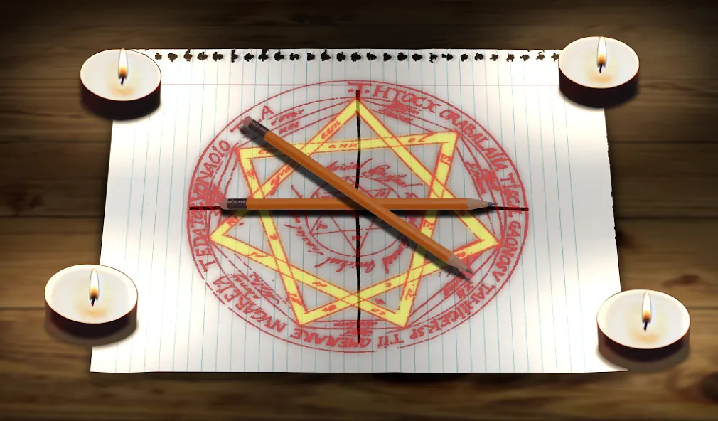 Charlie: Pencil Spin Challenge (Чарли Чарли Челлендж Прыжок) [MOD: Premium/Unlocked] - Скриншот 4