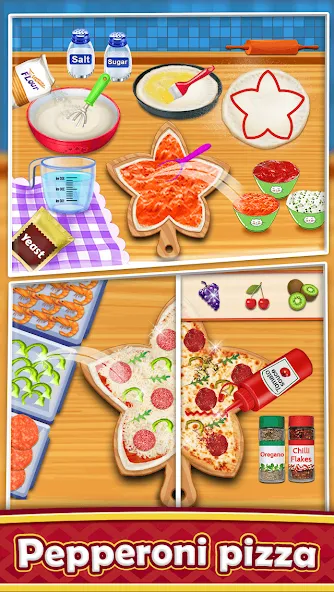 Pizza Maker — Cooking Games [MOD: Все открыто] - Скриншот 2