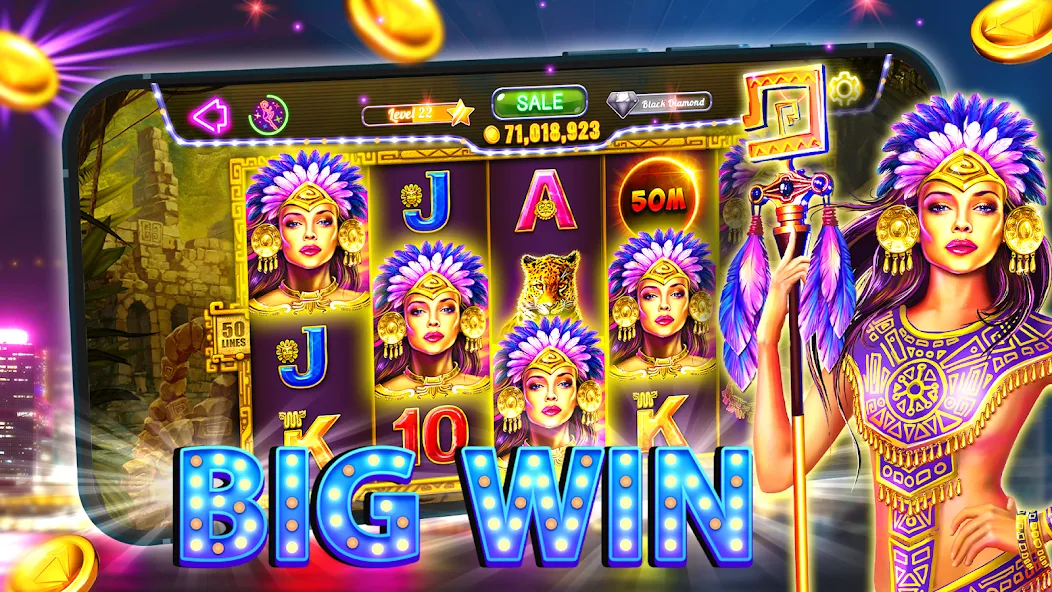 Old Vegas Slots — Casino 777 (Олд Вегас Слотс) [MOD: Mega Mod/Меню] - Скриншот 1