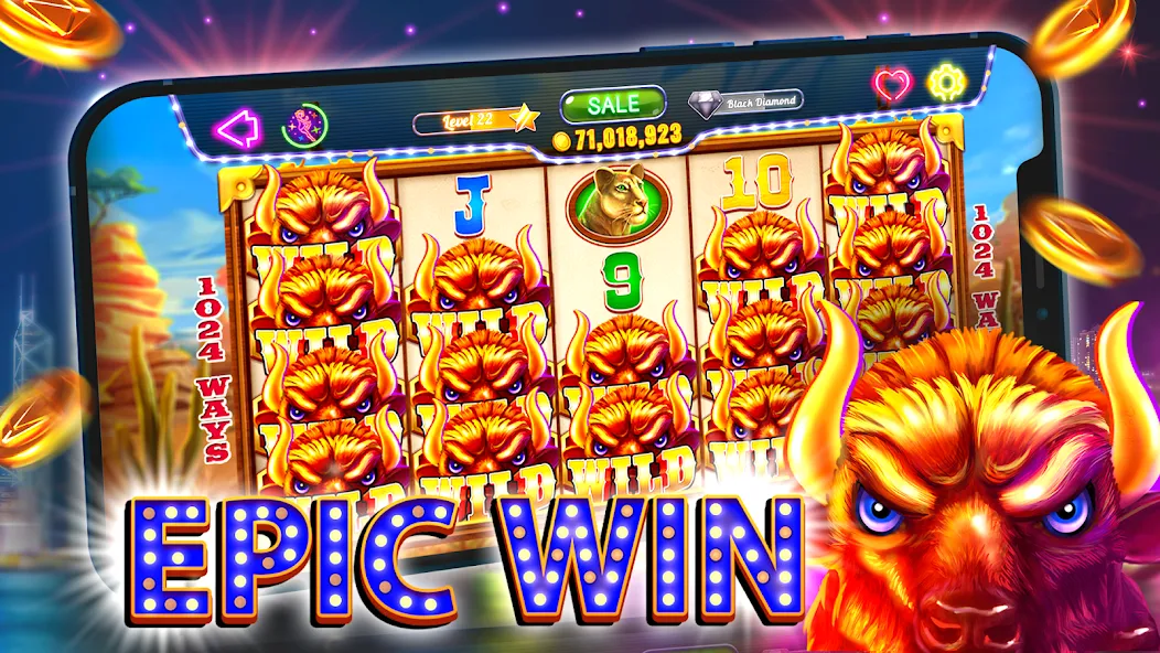 Old Vegas Slots — Casino 777 (Олд Вегас Слотс) [MOD: Mega Mod/Меню] - Скриншот 4