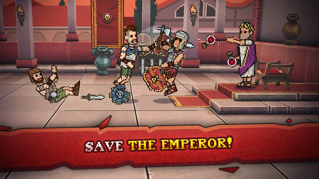 Gladihoppers — Gladiator Fight (Гладихопперс) [MOD: Premium/Unlocked] - Скриншот 3