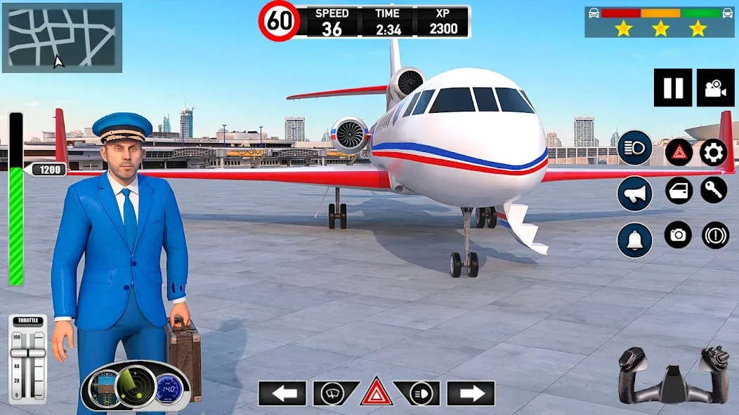 Plane Pilot Flight Simulator (Плейн Пилот Флайт Симулятор) [MOD: Все разблокировано] - Скриншот 3