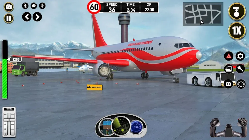 Plane Pilot Flight Simulator (Плейн Пилот Флайт Симулятор) [MOD: Все разблокировано] - Скриншот 5