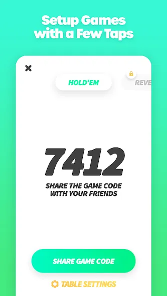 Poker with Friends — EasyPoker (ИзиПокер) [MOD: Меню/Много денег] - Скриншот 4