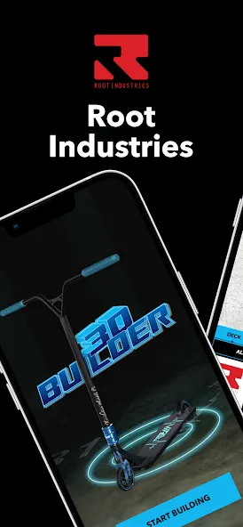 Scooter 3D custom builder (Скутер 3D настраиваемый конструктор) [MOD: Разблокировано] - Скриншот 1