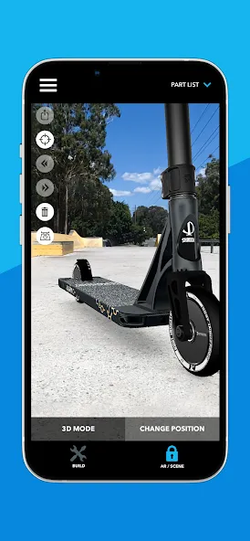 Scooter 3D custom builder (Скутер 3D настраиваемый конструктор) [MOD: Разблокировано] - Скриншот 4