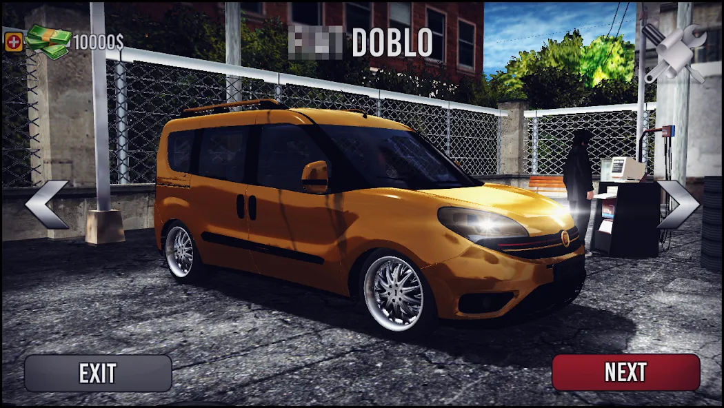 Doblo Drift Simulator (Добло Дрифт Симулятор) [MOD: Много монет/Энергии] - Скриншот 1