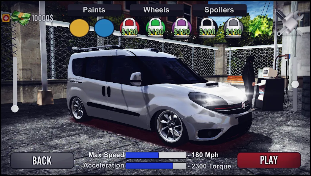 Doblo Drift Simulator (Добло Дрифт Симулятор) [MOD: Много монет/Энергии] - Скриншот 2