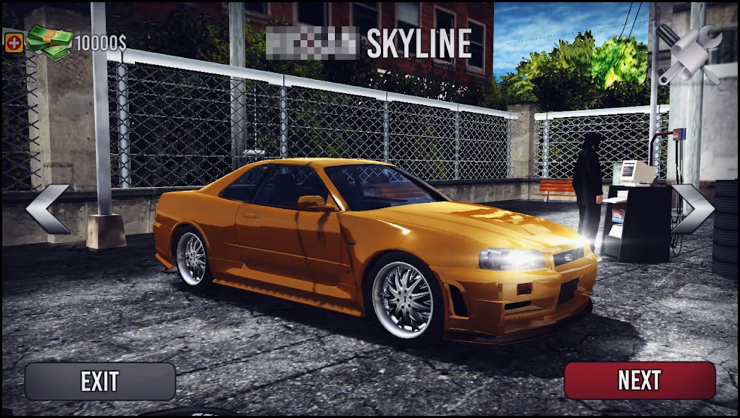 Skyline Drift Simulator (Скайлайн Дрифт Симулятор) [MOD: Все разблокировано] - Скриншот 1