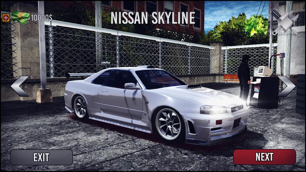 Skyline Drift Simulator (Скайлайн Дрифт Симулятор) [MOD: Все разблокировано] - Скриншот 2