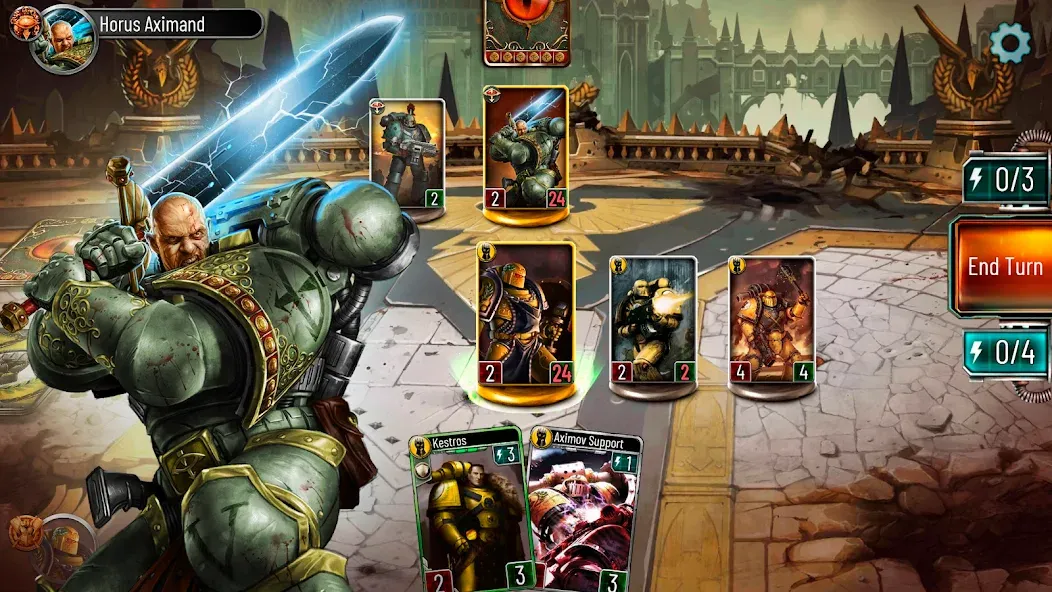 Warhammer Horus Heresy Legions (Вархаммер Искупление Хоруса Легионы) [MOD: Бесконечные деньги] - Скриншот 2