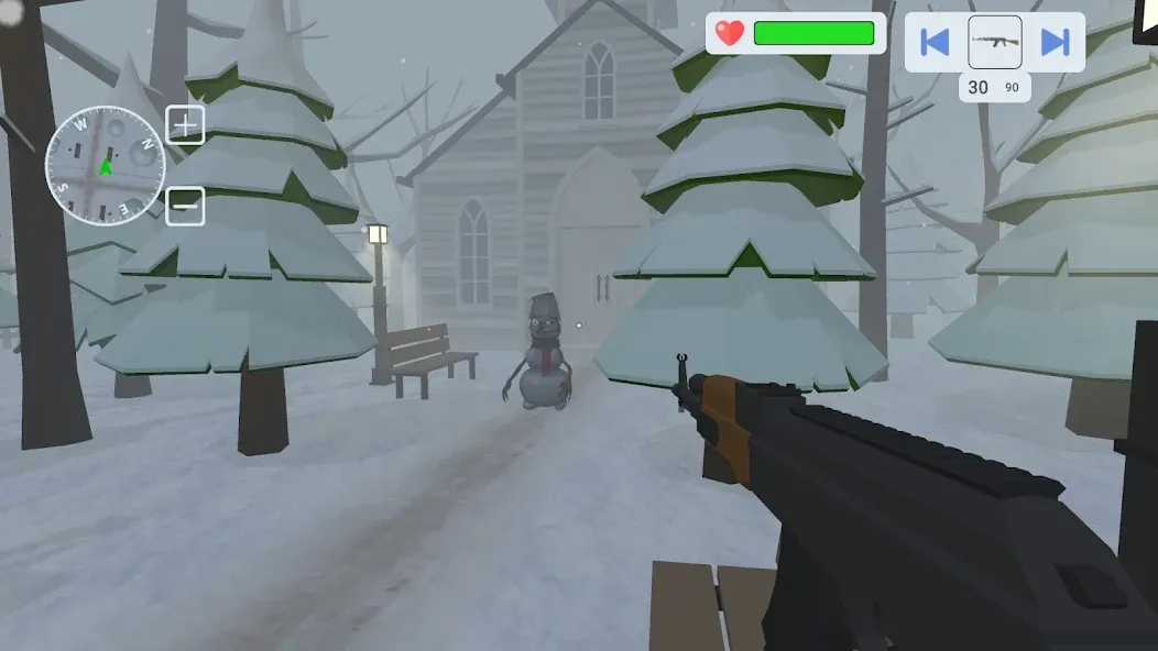 Evil Snowmen 2 (Ивил Сномен 2) [MOD: Много монет/Энергии] - Скриншот 1