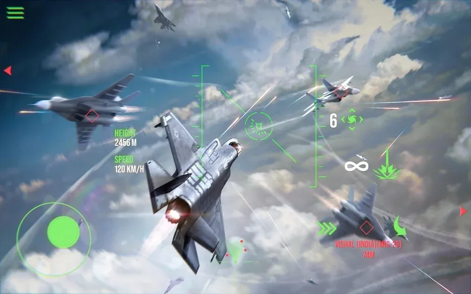 Modern Warplanes: PvP Warfare (Модерн Варплейнс) [MOD: Меню/Много денег] - Скриншот 4