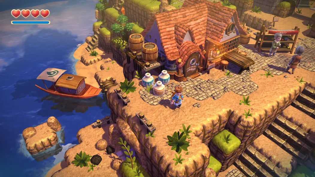 Oceanhorn ™ (Оушенхорн) [MOD: Mega Mod/Меню] - Скриншот 1