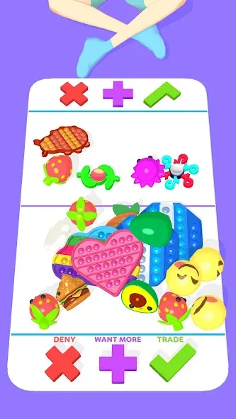 Fidget Trading 3D Fidget Toys (Фиджет Трейдинг 3D Фиджет Игрушки) [MOD: Мод Меню/Взлом] - Скриншот 3