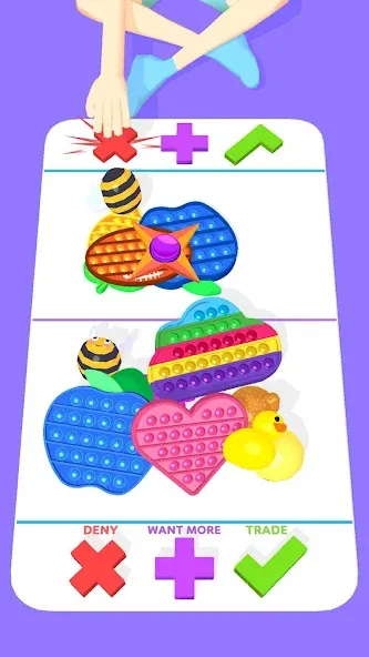 Fidget Trading 3D Fidget Toys (Фиджет Трейдинг 3D Фиджет Игрушки) [MOD: Мод Меню/Взлом] - Скриншот 5