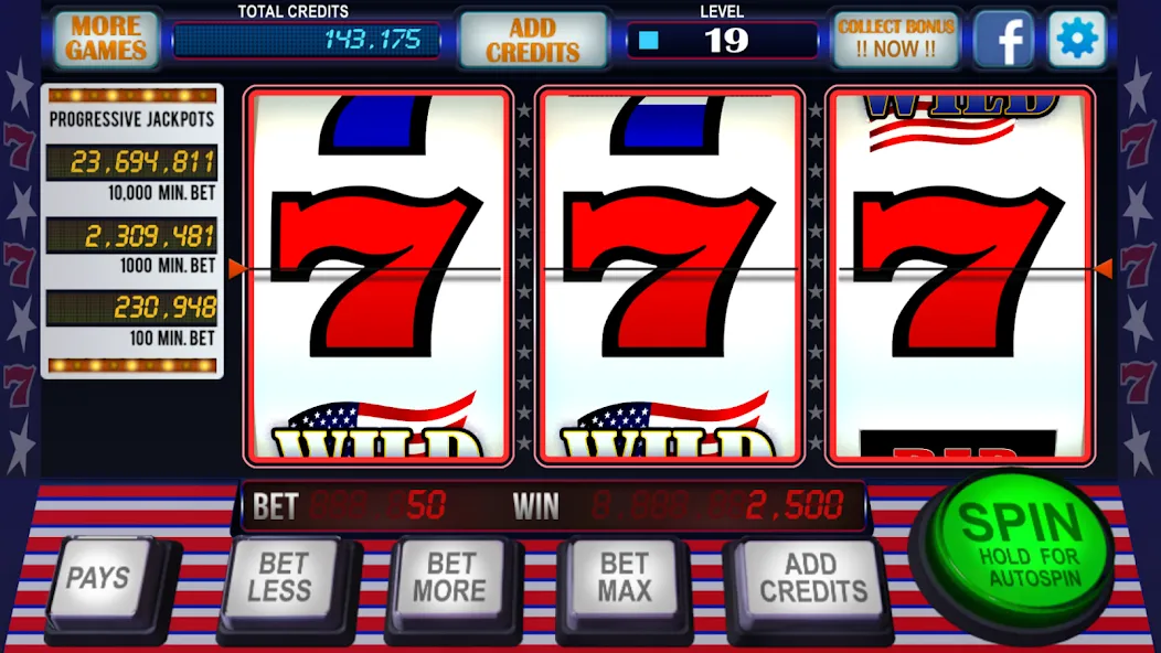 777 Slots Casino Classic Slots (Слоты Казино Классические Слоты) [MOD: Бесконечные деньги] - Скриншот 4