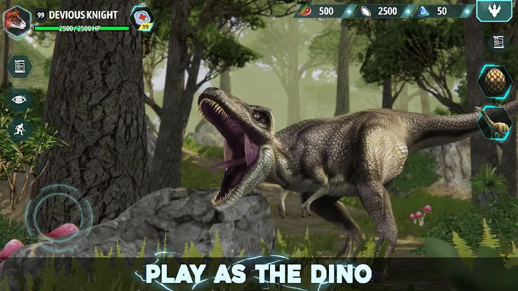 Dino Tamers — Jurassic MMO (Дино Дрессировщики) [MOD: Много монет/Энергии] - Скриншот 2