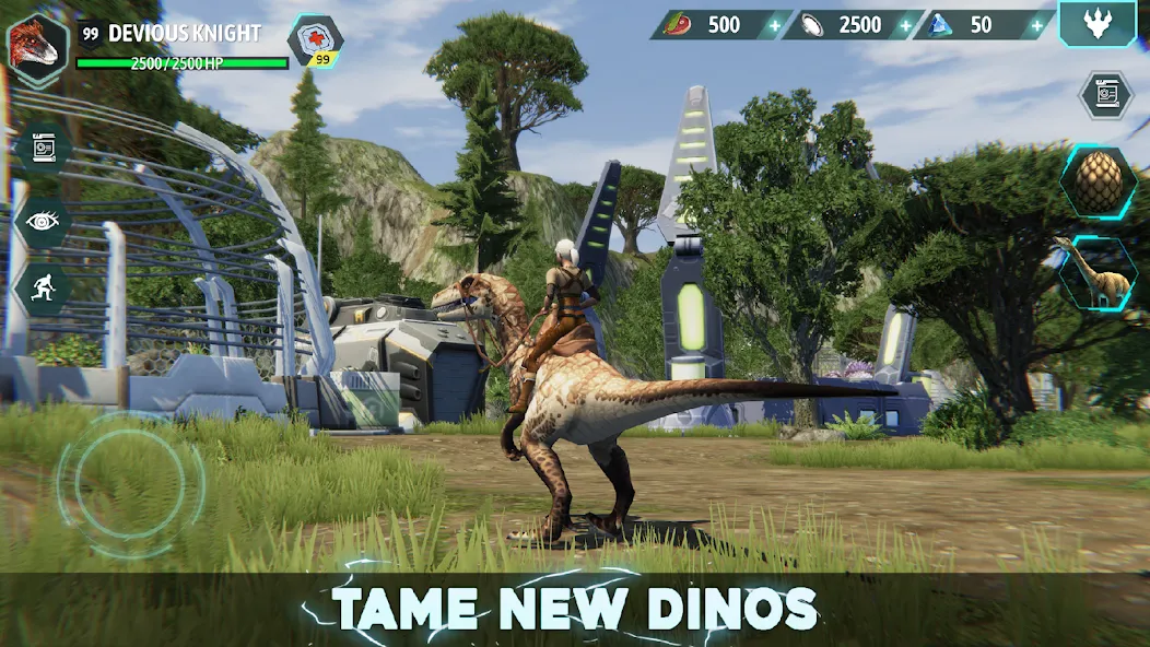 Dino Tamers — Jurassic MMO (Дино Дрессировщики) [MOD: Много монет/Энергии] - Скриншот 3