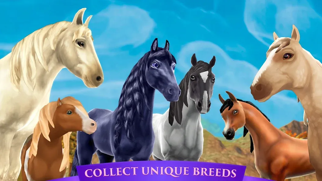 Horse Riding Tales — Wild Pony (Хорс Райдинг Тейлс) [MOD: Premium/Unlocked] - Скриншот 1