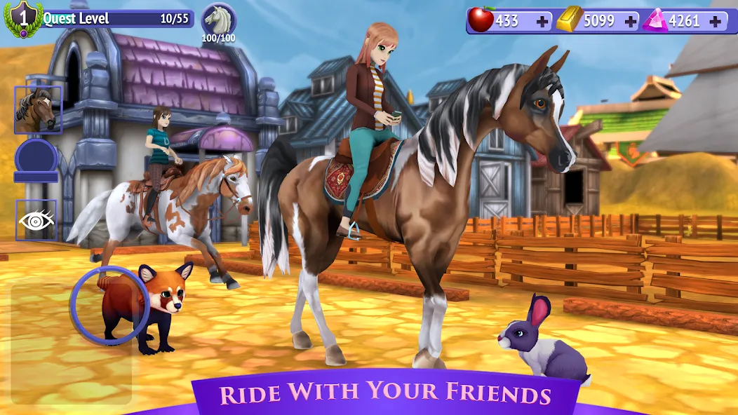 Horse Riding Tales — Wild Pony (Хорс Райдинг Тейлс) [MOD: Premium/Unlocked] - Скриншот 5