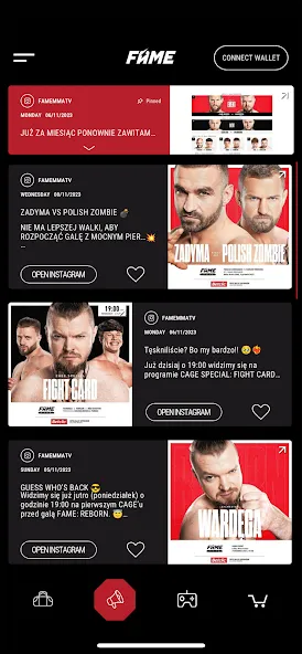 FAME MMA APP (ФЕЙМ ММА АПП) [MOD: Все открыто] - Скриншот 1