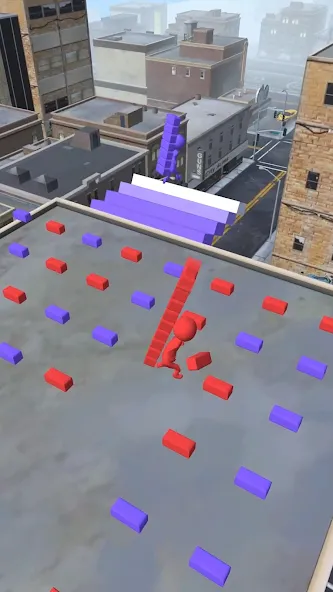 Bridge Race [MOD: Много монет/Энергии] - Скриншот 1