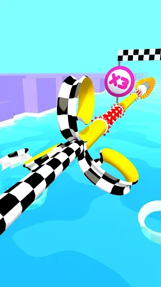 Spiral Rider (пирал райдер) [MOD: Меню/Много денег] - Скриншот 5