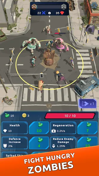 Idle Survivor — Tower Defense (Айдл Сурвайвор) [MOD: Mega Mod/Меню] - Скриншот 5