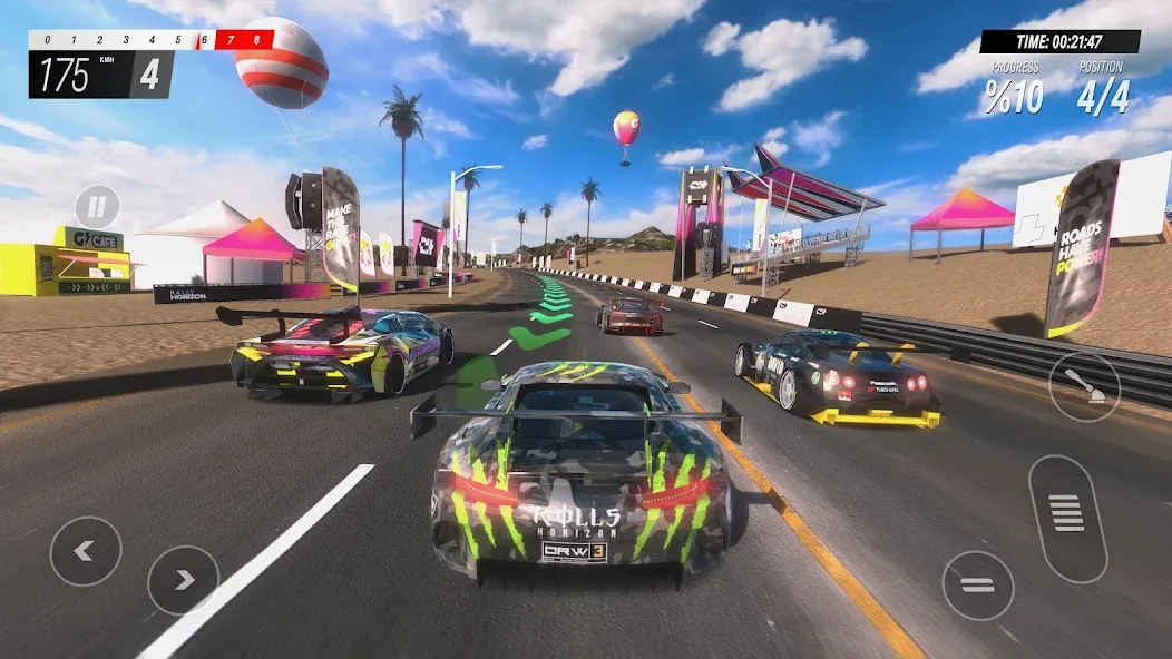 Rally Horizon (Ралли Хорайзон) [MOD: Mega Mod/Меню] - Скриншот 1