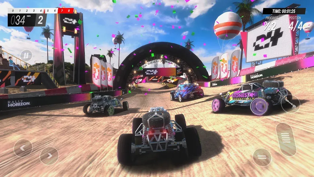 Rally Horizon (Ралли Хорайзон) [MOD: Mega Mod/Меню] - Скриншот 3