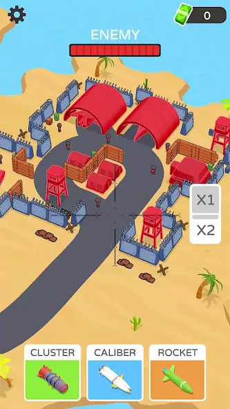 Artillery Defense (Артиллерийская оборона) [MOD: Mega Mod/Меню] - Скриншот 1