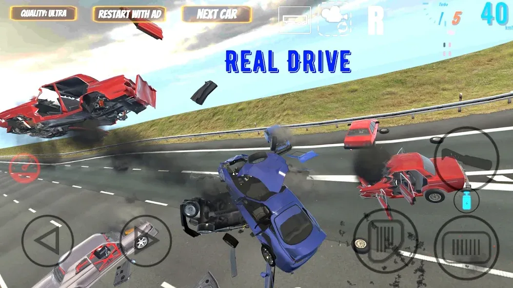 Real Drive (Риал Драйв) [MOD: Много монет/Энергии] - Скриншот 1