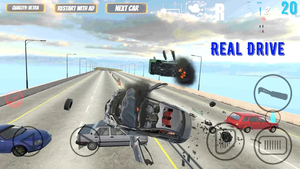 Real Drive (Риал Драйв) [MOD: Много монет/Энергии] - Скриншот 5