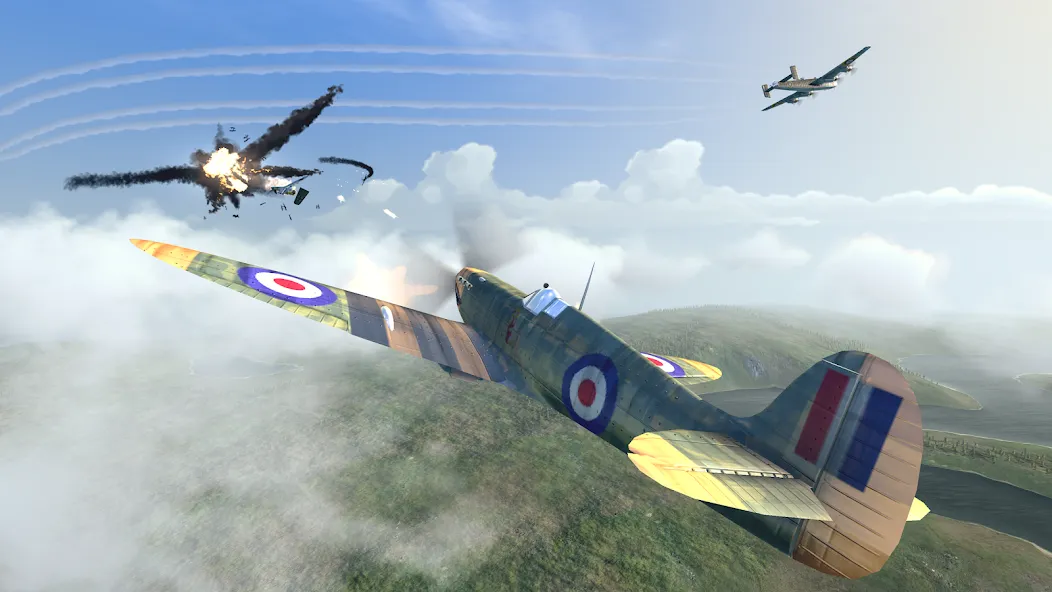 Warplanes: WW2 Dogfight (Варплейнс) [MOD: Мод Меню/Взлом] - Скриншот 1