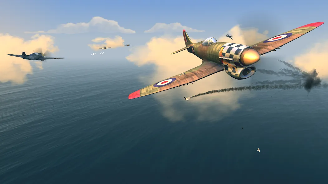 Warplanes: WW2 Dogfight (Варплейнс) [MOD: Мод Меню/Взлом] - Скриншот 4
