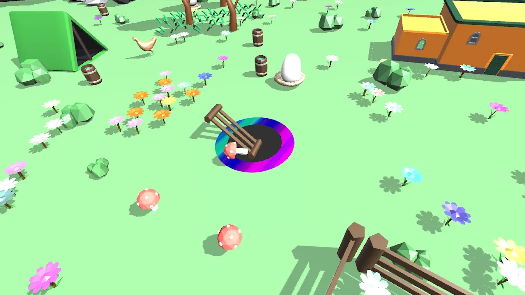Hole Vacuum 3D (Хол Вакуум 3Д) [MOD: Все открыто] - Скриншот 1