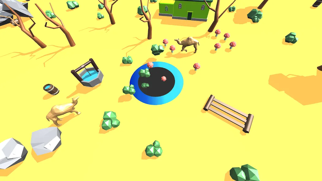 Hole Vacuum 3D (Хол Вакуум 3Д) [MOD: Все открыто] - Скриншот 2