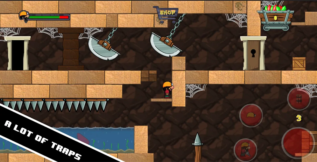 Dan the Dungeon Digger (Дэн Данжн Диггер) [MOD: Все открыто] - Скриншот 1