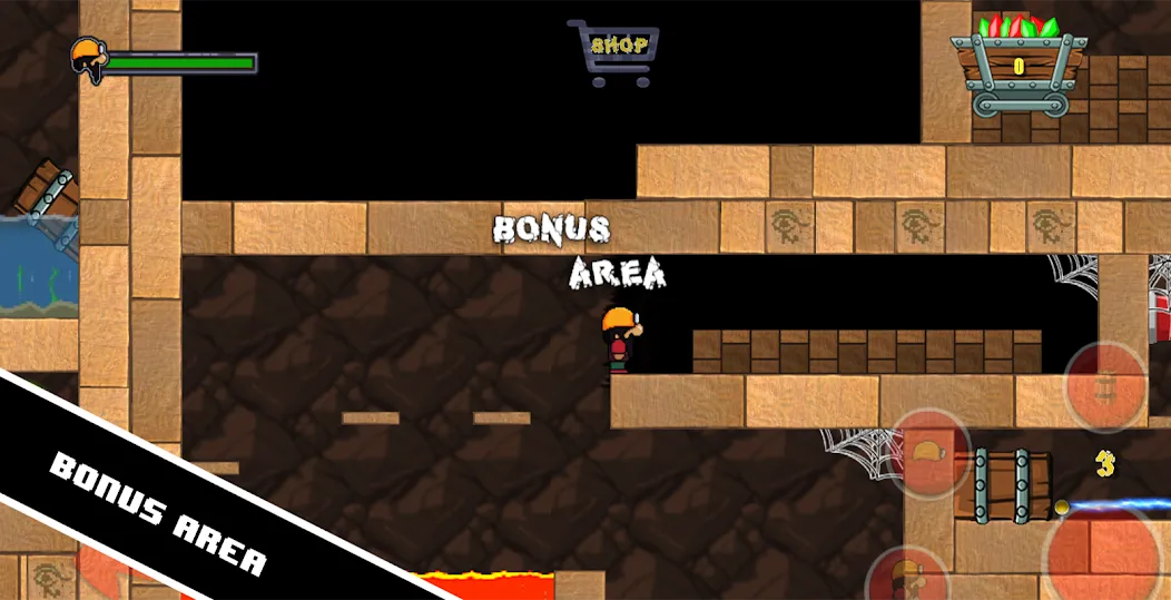 Dan the Dungeon Digger (Дэн Данжн Диггер) [MOD: Все открыто] - Скриншот 2