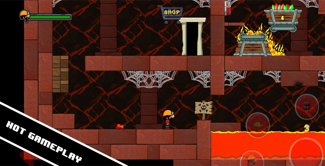 Dan the Dungeon Digger (Дэн Данжн Диггер) [MOD: Все открыто] - Скриншот 3