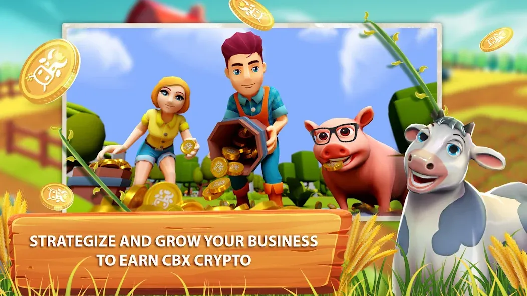 CropBytes: A Crypto Farm Game (КропБайтс) [MOD: Много монет/Энергии] - Скриншот 2
