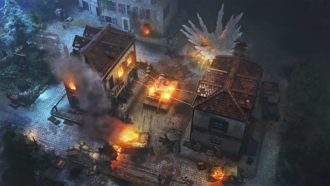 World War Armies: WW2 PvP RTS (Ворлд Вор Армиз) [MOD: Все открыто] - Скриншот 2