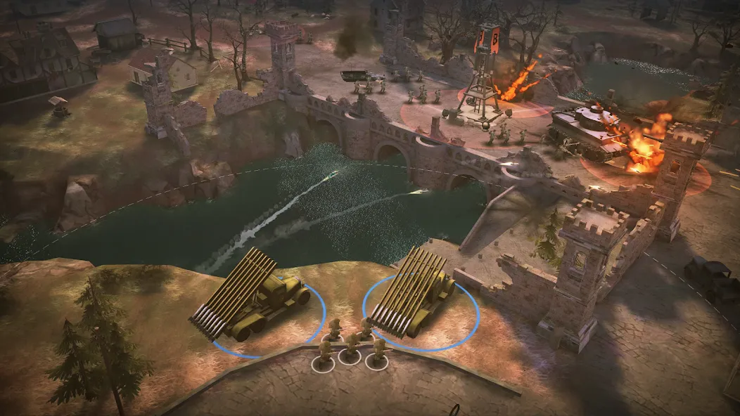 World War Armies: WW2 PvP RTS (Ворлд Вор Армиз) [MOD: Все открыто] - Скриншот 5