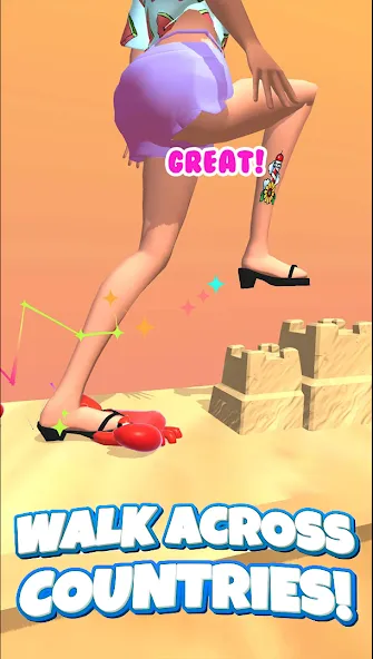 ASMR Tippy Toe — ASMR Games (АСМР Типпи Тоу) [MOD: Разблокировано] - Скриншот 4