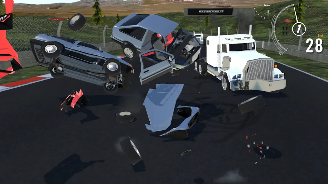 Destructive Car Race Generator (Деструктивный Генератор Гоночных Автомобилей) [MOD: Мод Меню/Взлом] - Скриншот 2
