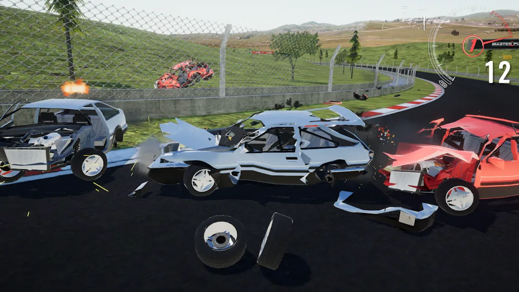 Destructive Car Race Generator (Деструктивный Генератор Гоночных Автомобилей) [MOD: Мод Меню/Взлом] - Скриншот 5