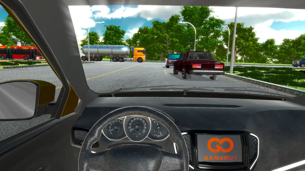 Lada — Russian Car Driving [MOD: Mega Mod/Меню] - Скриншот 4