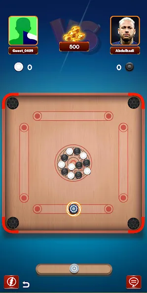 Carrom Board Clash : Pool game (Карром борд пул игра) [MOD: Все открыто] - Скриншот 1