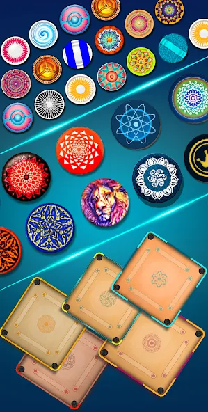 Carrom Board Clash : Pool game (Карром борд пул игра) [MOD: Все открыто] - Скриншот 5